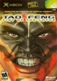 Tao Feng Fist of the Lotus Xbox US box art